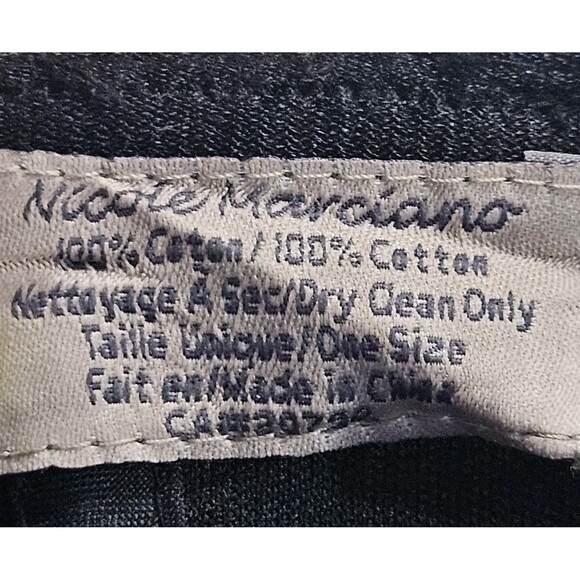 Nicole Marciano Leopard Print Fedora Hat 100% Cotton Women's One Size Fits Most - Picture 4 of 4